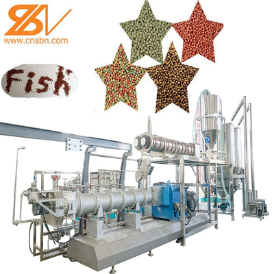 peixes de flutuação & de naufrágio da alimentação 1-4t/H aquática para alimentar a maquinaria do processamento